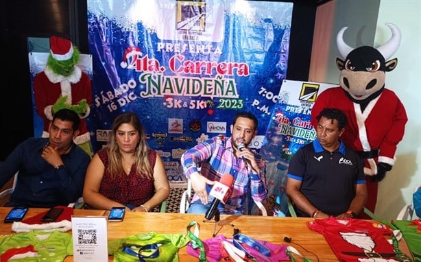 Invitan a cuarta edición de la Carrera Navideña