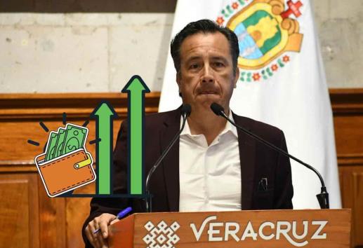 Gobernador de Veracruz ganará más en 2024; ¿cuál será su sueldo?