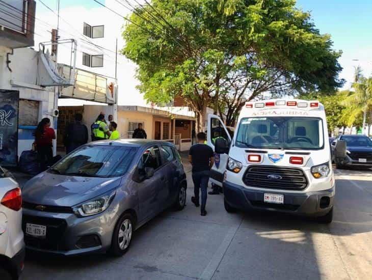 Motociclista en Boca del Río fue impactado por una camioneta