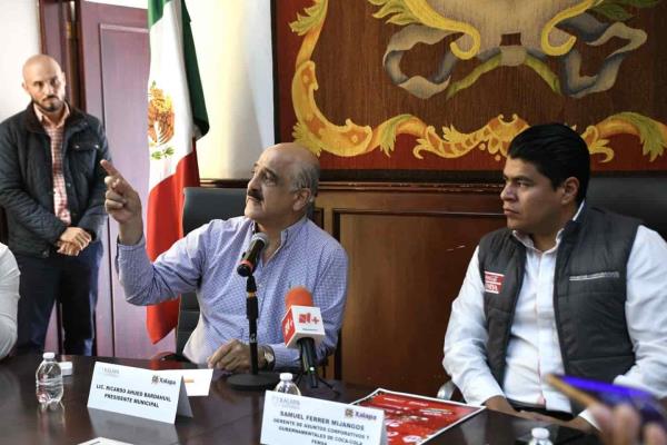 Ahued promete informe histórico en obras e inversión para Xalapa