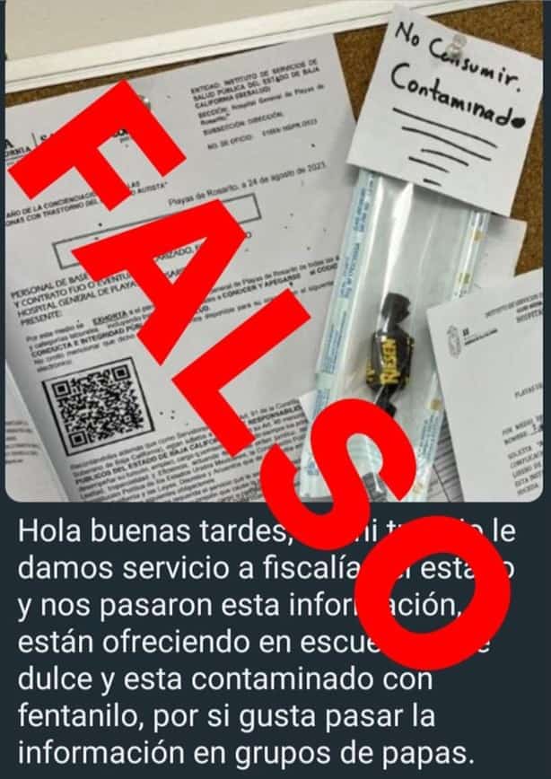 La verdad sobre los supuestos dulces contaminados con fentanilo en México