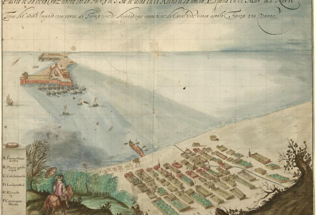 Este era el cauce del río Tenoya que atravesaba el centro de la ciudad de Veracruz