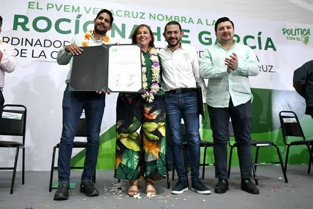 Rocío Nahle es arropada en Veracruz por el Partido Verde rumbo al 2024 | VIDEO