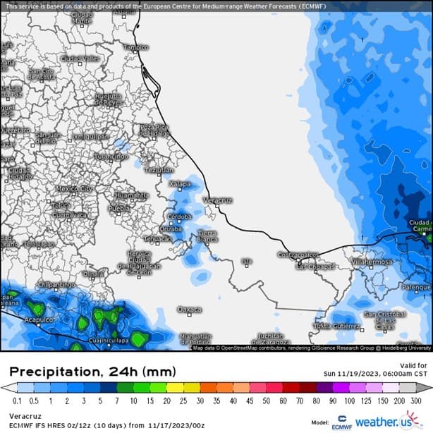 ¿Habrá Surada en Veracruz? Así estará el clima este fin de semana