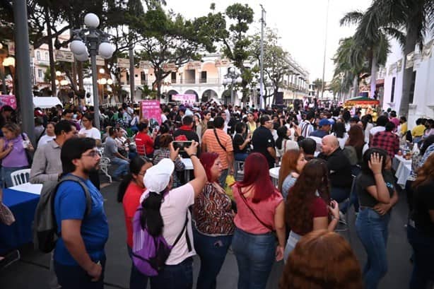 Más de 25 mil personas asistieron al Festival del Esquite en el zócalo de Veracruz