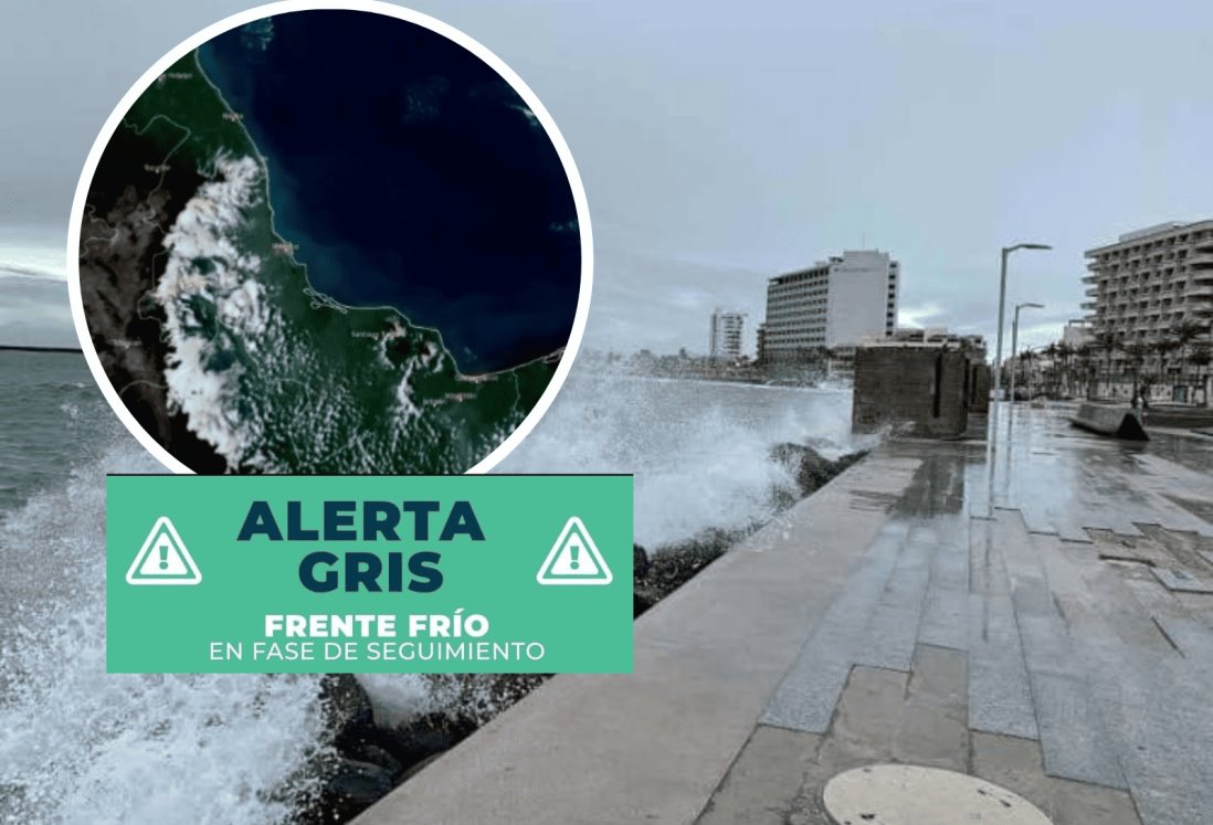 Norte en Veracruz: activan Alerta Gris; advierten a ciudadanos por rachas de 110 km/h