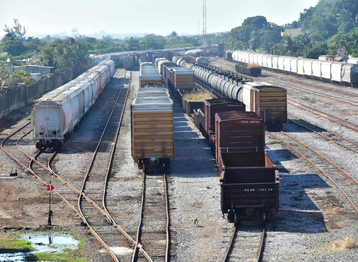 A la baja el robo de carga en el sistema ferroviario en Veracruz