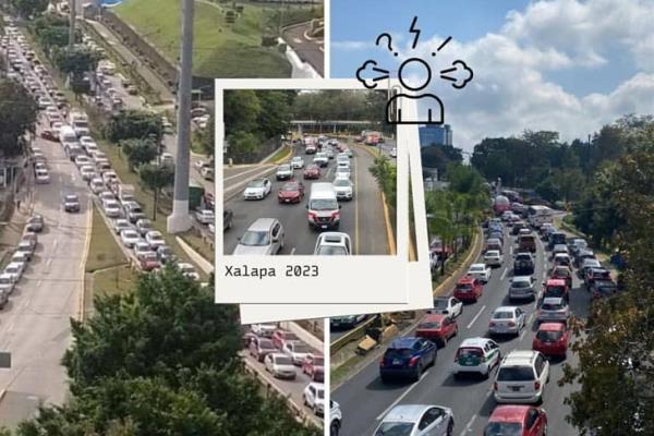 Xalapa colapsa de tráfico durante fin de semana ¡Ayuda!