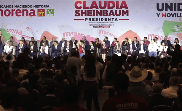 Claudia Sheinbaum ya es precandidata a la presidencia por coalición Sigamos Haciendo Historia