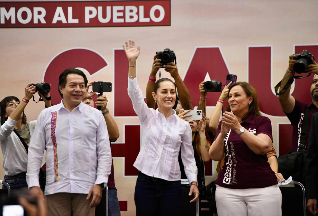 Arranca Claudia Sheinbaum precampaña en Veracruz