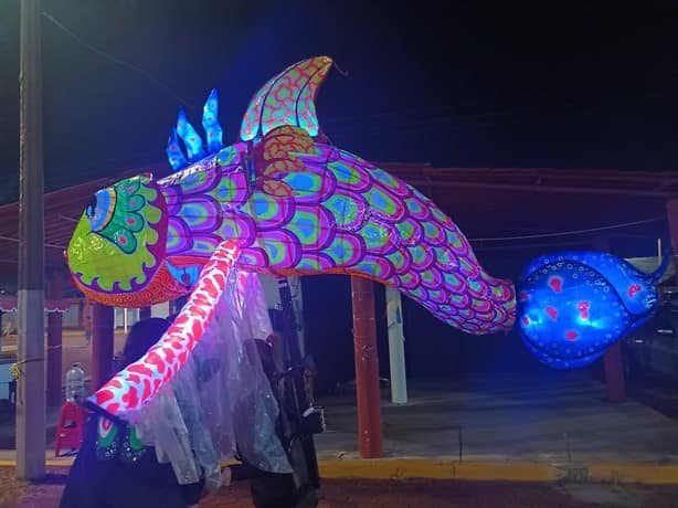 Causan sensación alebrijes en la Guelaguetza Coatzacoalcos 2023 | VIDEO