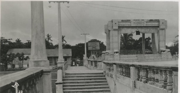 Así lucía el parque independencia de Coatzacoalcos en los años 40s