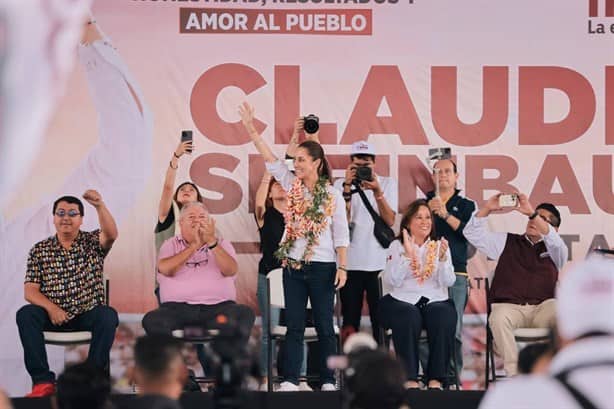 “La educación es centro de la Transformación”, destaca Claudia Sheinbaum desde Minatitlán