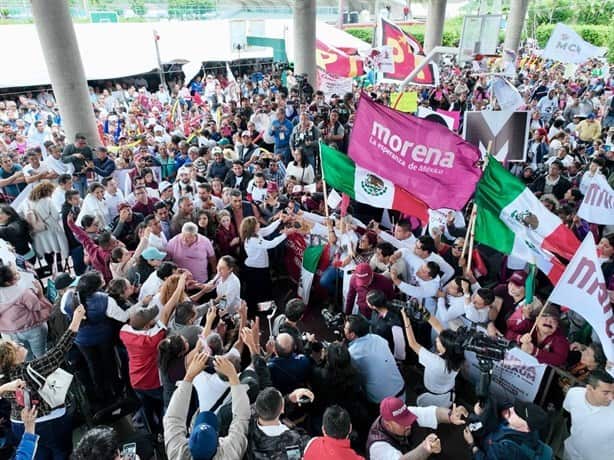 “La educación es centro de la Transformación”, destaca Claudia Sheinbaum desde Minatitlán