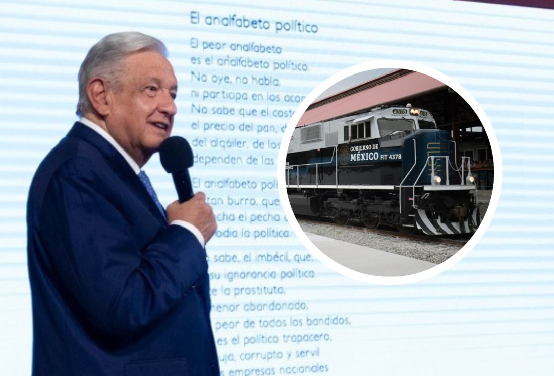 AMLO alista reactivación de trenes de pasajeros en Veracruz