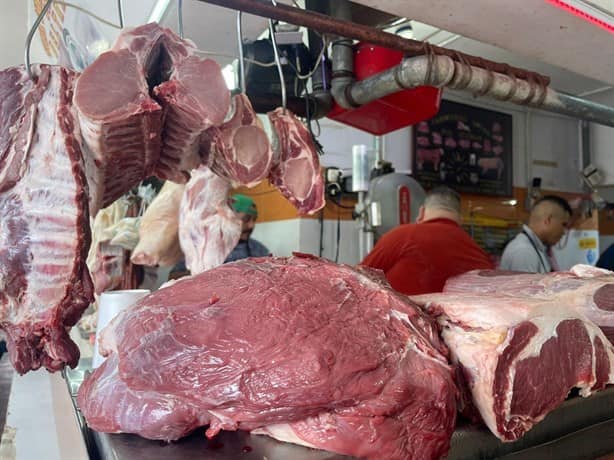 Sin aumentos en precios de la carne en mercados de Veracruz previo a temporada navideña