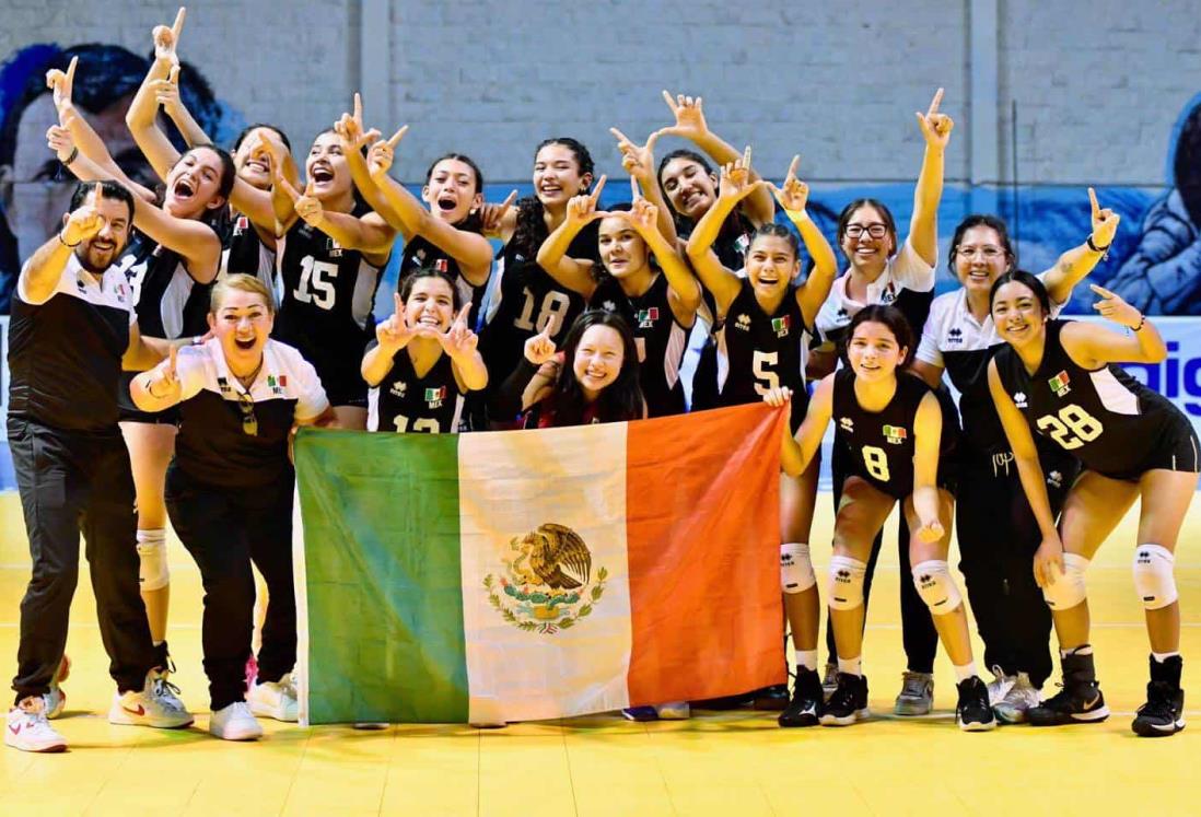 Avanza México a Mundial de Voly Sub-17