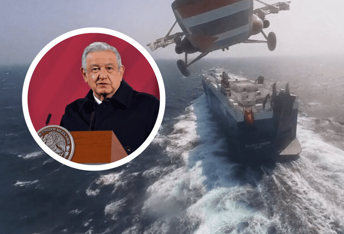 Buque con mexicanos a bordo sigue secuestrado; liberaron un segundo barco: AMLO