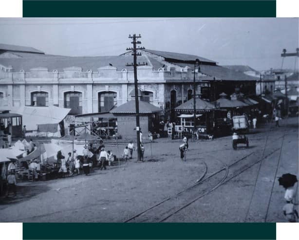 Así lucía el mercado Hidalgo en Veracruz creado en 1923