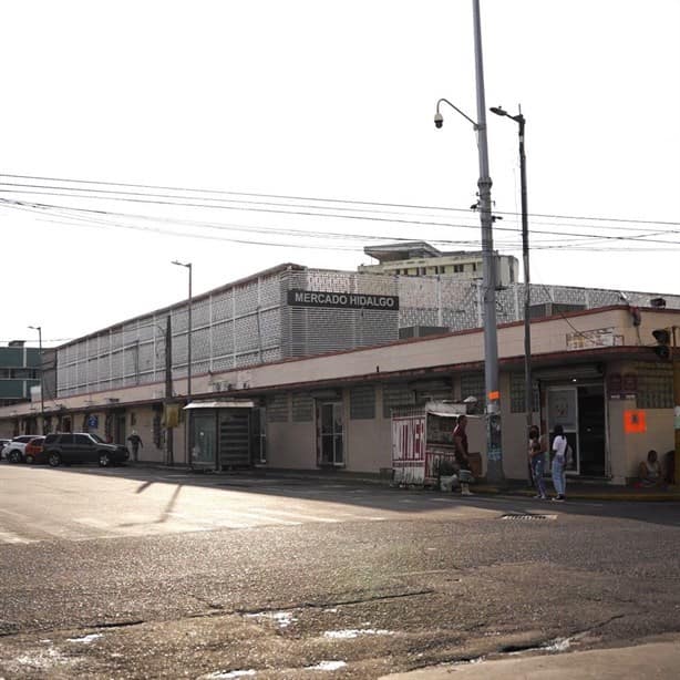 Así lucía el mercado Hidalgo en Veracruz creado en 1923