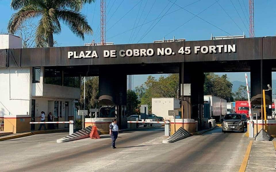 Derribarán la caseta de Fortín; prevén casos vial en carretera de Veracruz