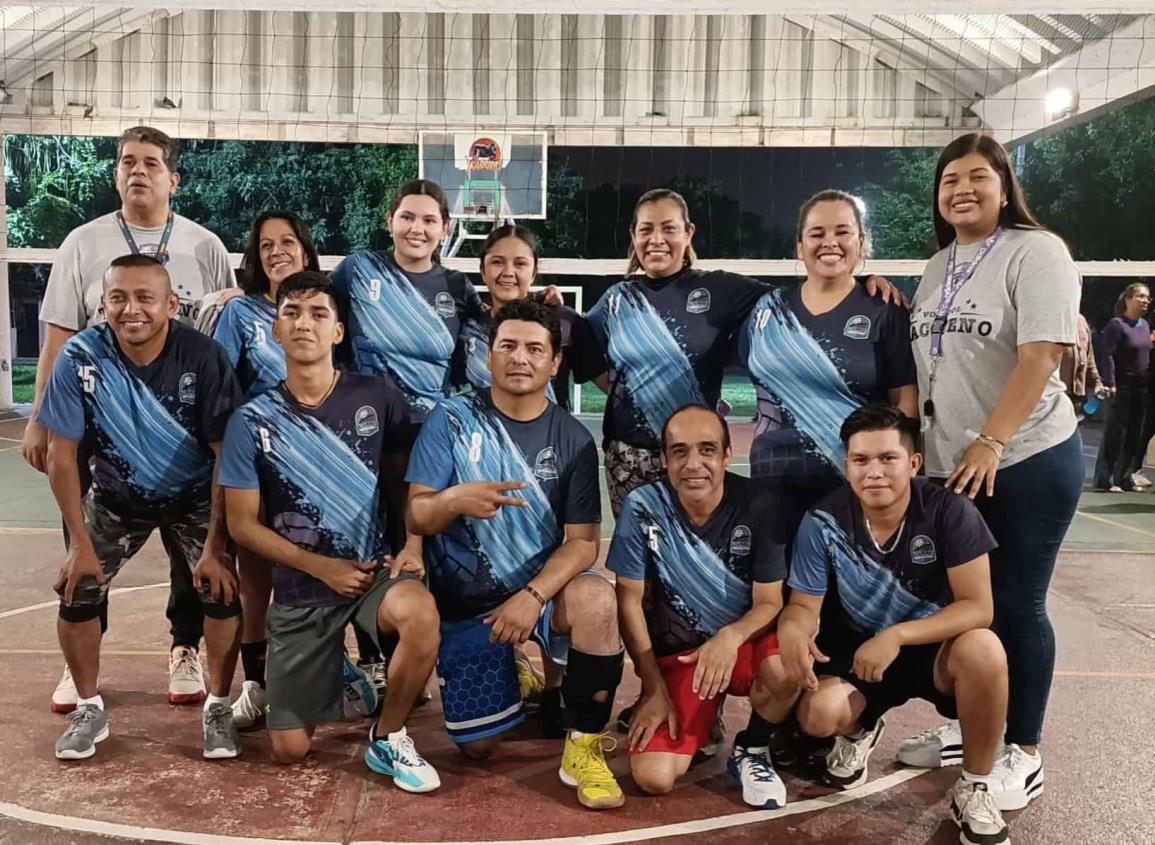 Olivares se proclamó bicampeón del voleibol de la Tacoteno