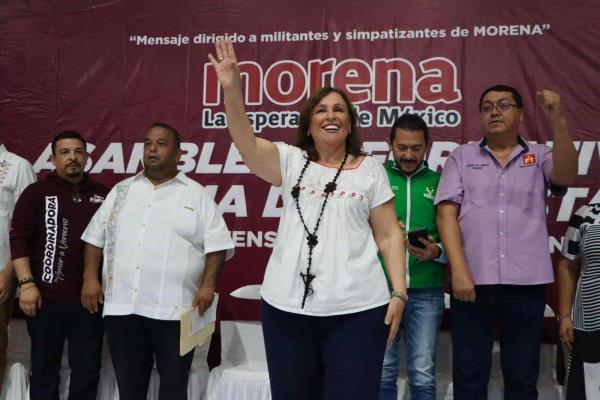 "Morena no tiene dueño, pertenece a los ciudadanos": Rocío Nahle