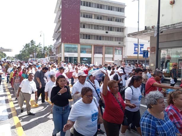 Marchan en Veracruz por el Día Internacional de las Personas con Discapacidad