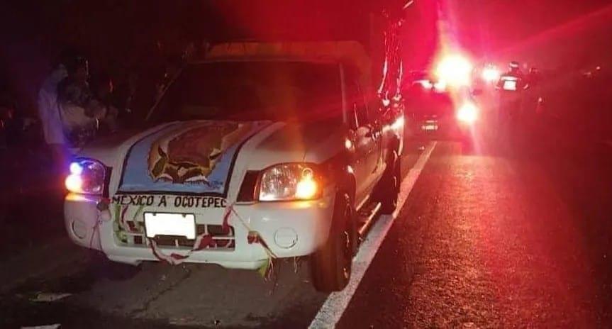 Tráiler atropella a un peregrino en carretera de Tierra Blanca