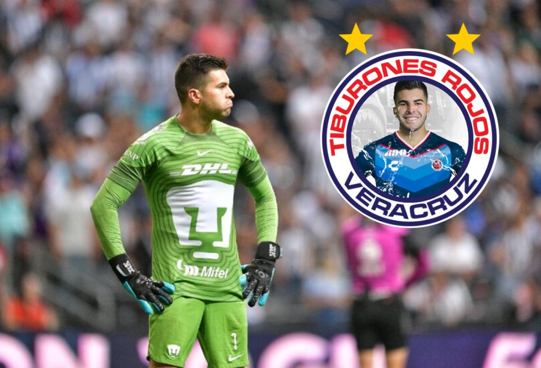 Julio González, el portero de Pumas que triunfó gracias a los Tiburones Rojos de Veracruz