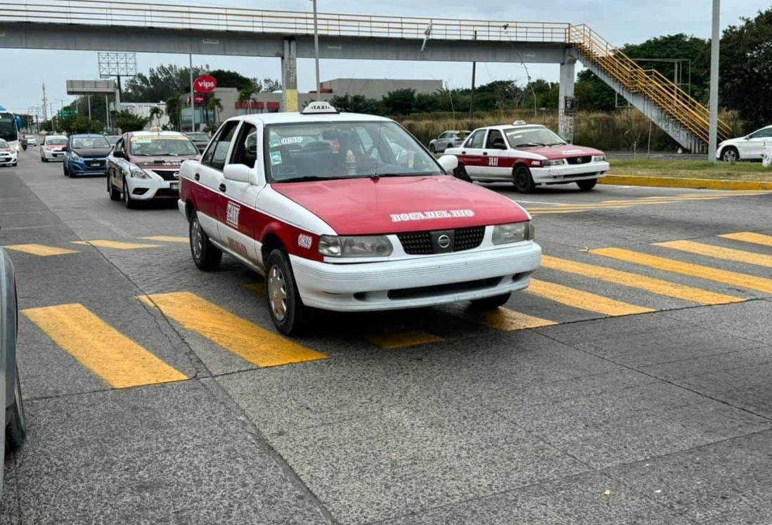 ¿Cuánto subió la tarifa mínima de taxis en Veracruz y Boca del Río?