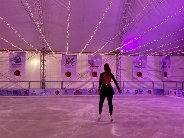 Hoy abren la pista de hielo en Medellín, Veracruz