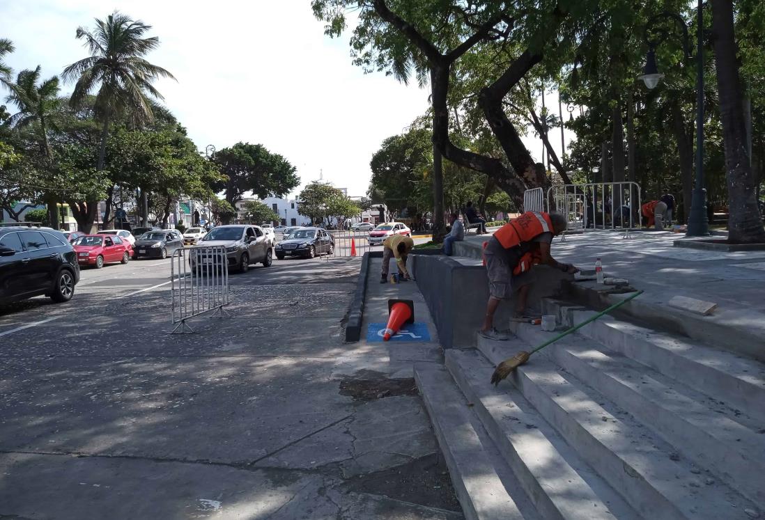 ¿Cuánto falta para la inauguración del Parque Zamora en Veracruz?