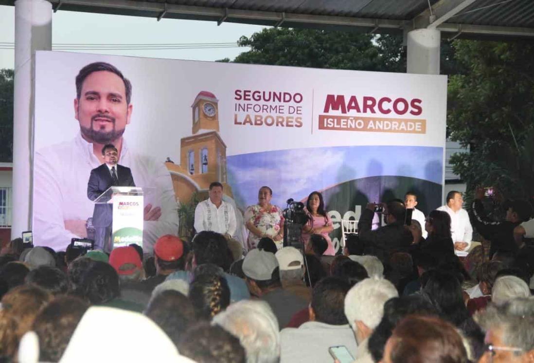 Alcalde de Medellín, Marcos Isleño, rinde su Segundo Informe de Gobierno