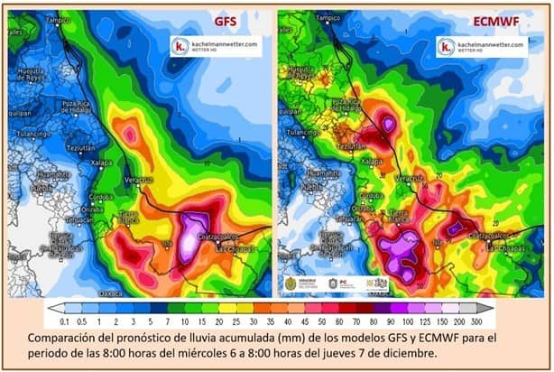 Emiten Alerta Gris por próximo evento de norte en Veracruz