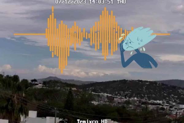 El impresionante estruendo que se escuchó en Morelia durante el sismo de este 7 de diciembre (+Video)