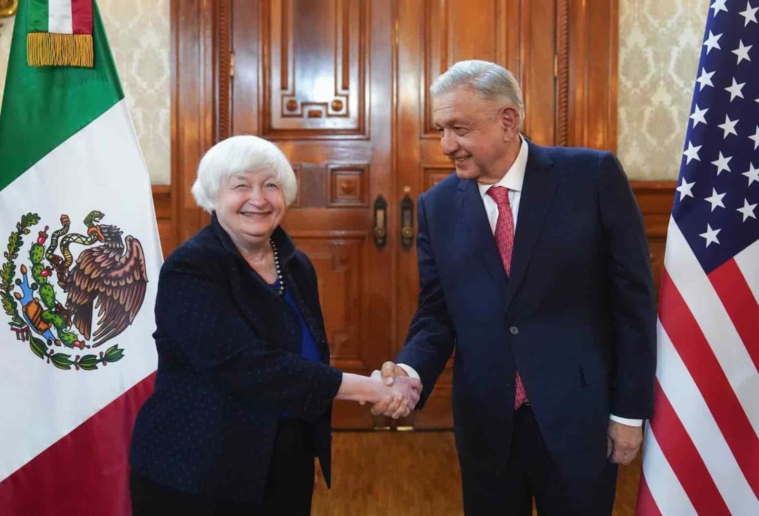 Encuentro con Secretaria del Tesoro de EU fue productivo: AMLO
