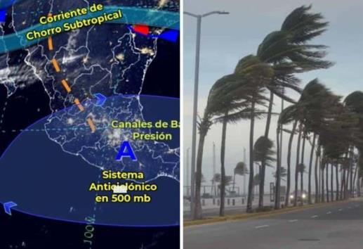 Frente Frío 16 traerá lluvias y vientos fuertes ¿Afectará a Veracruz?