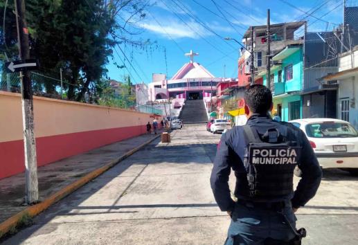 Vigila SPC Veracruz peregrinaciones en Xalapa