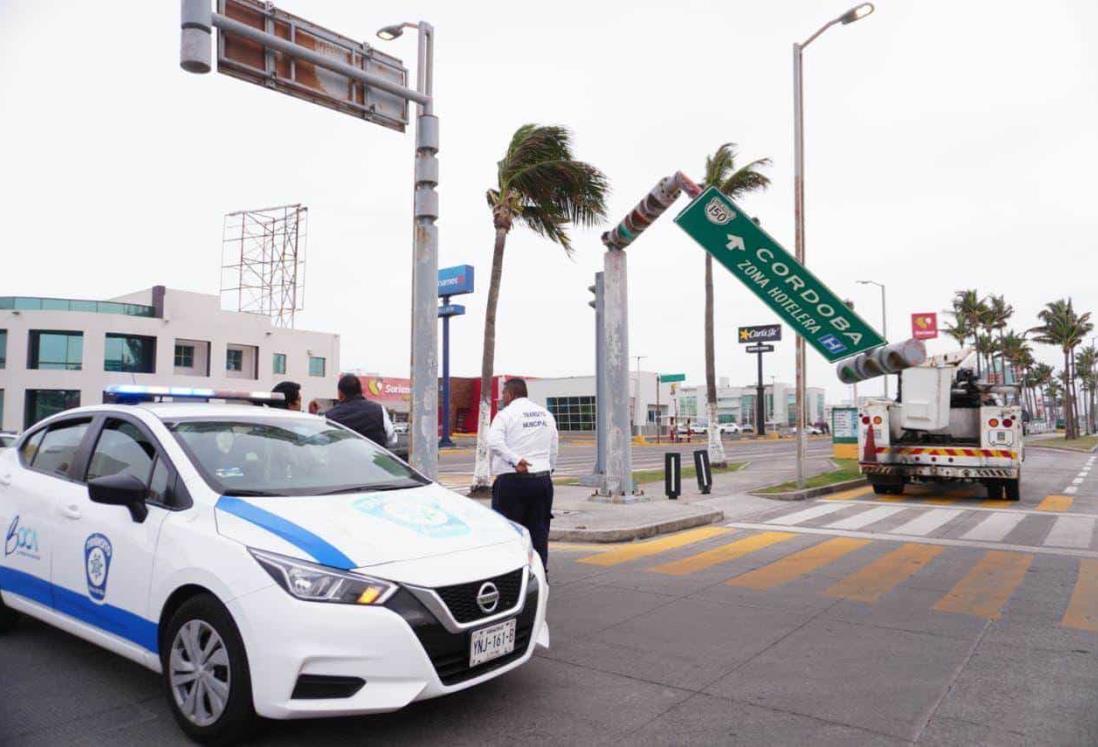 Solo daños materiales por Frente Frío 16 en Boca del Río: Juan Manuel Unánue