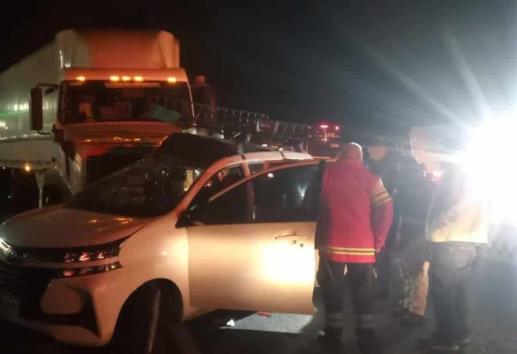 Se accidenta peregrino del norte de Veracruz en la México-Tuxpan