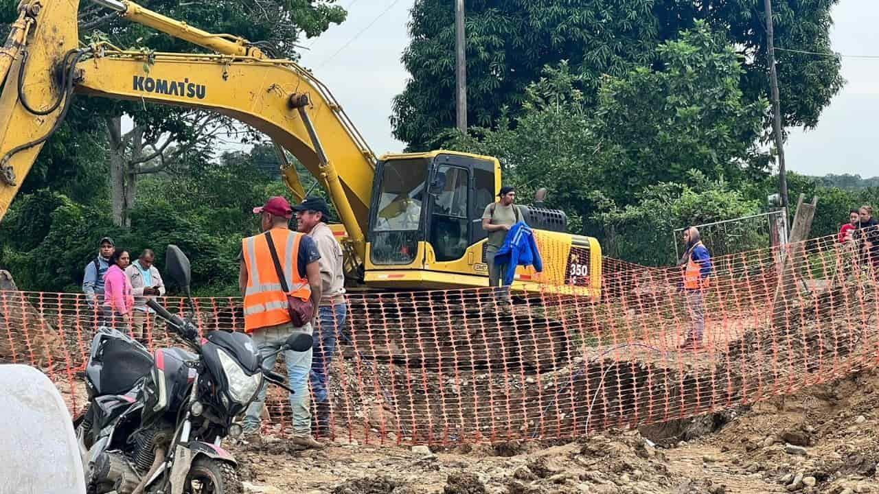 4 trabajadores fueron sepultados por la tierra en Álamo