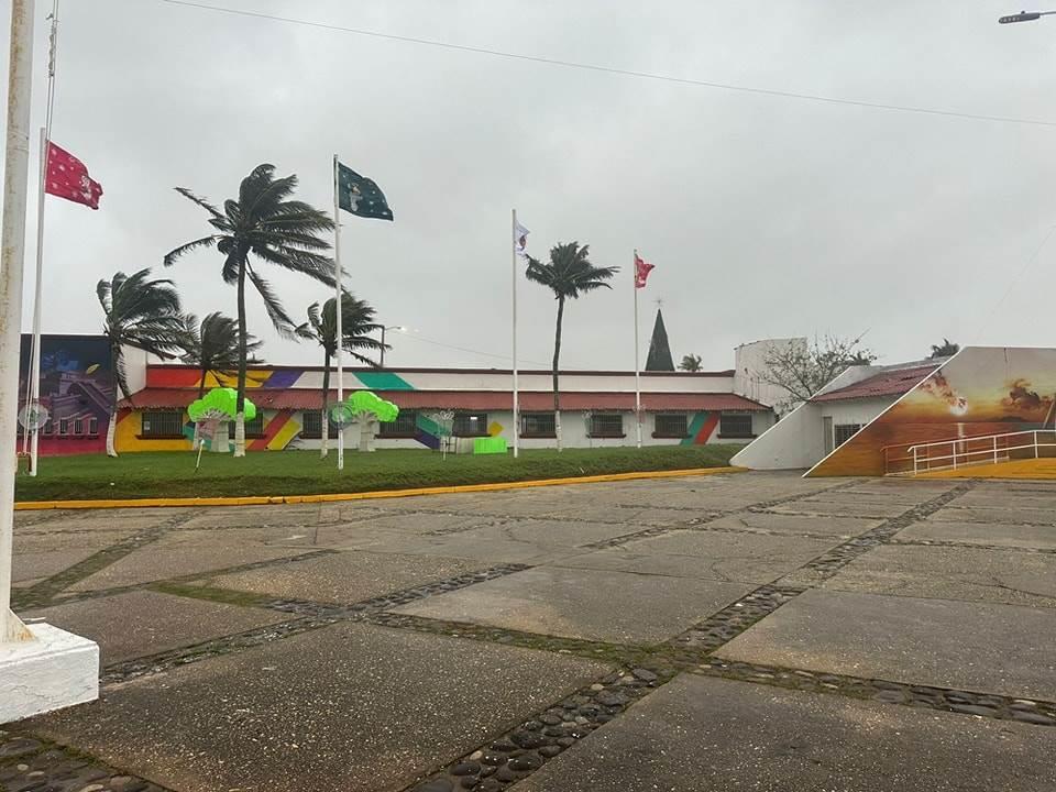 Norte vuelve a enfriar Villa Navideña en Coatzacoalcos ¿cuándo se reanuda?