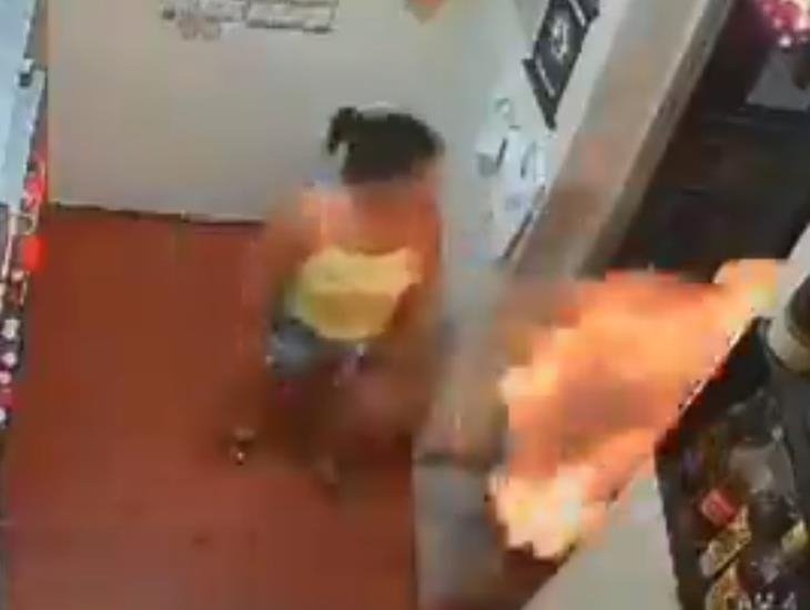 Mujer de Río de Janeiro hace cenizas a su esposo y queda en video