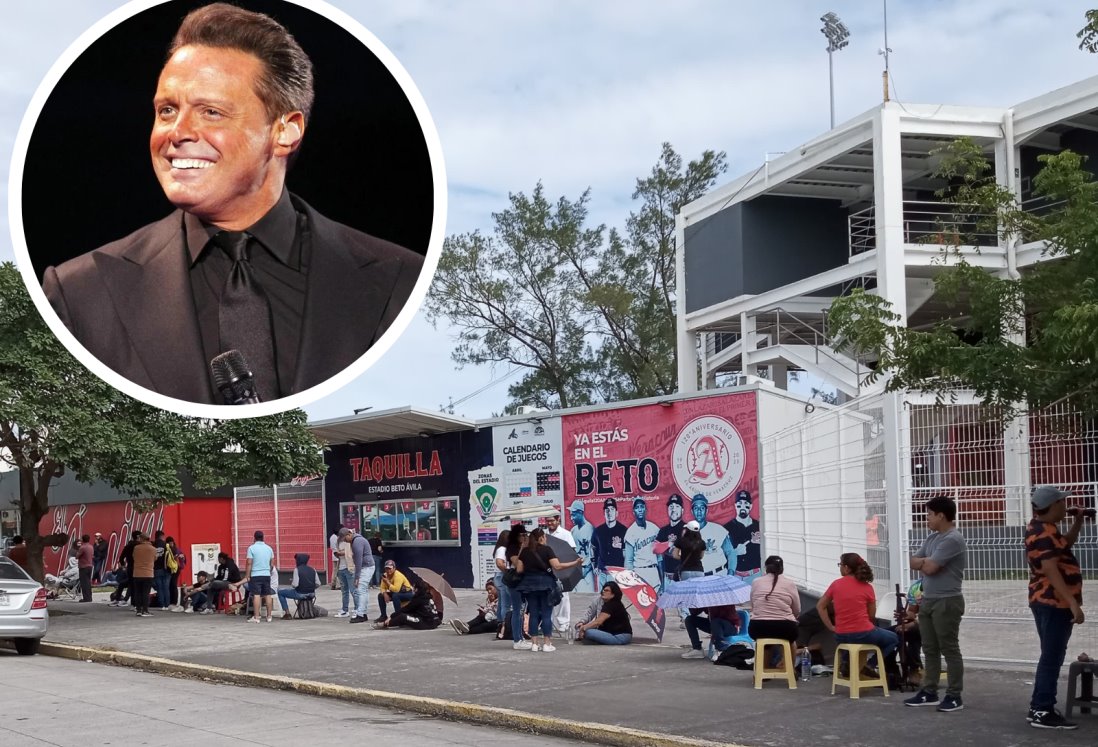 Fanáticos de Luis Miguel hacen largas filas para entrar al concierto en Veracruz | VIDEO
