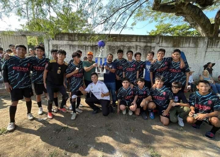 San Pancho, nuevos campeones del Torneo de Fútbol Sub-15 en Cardel