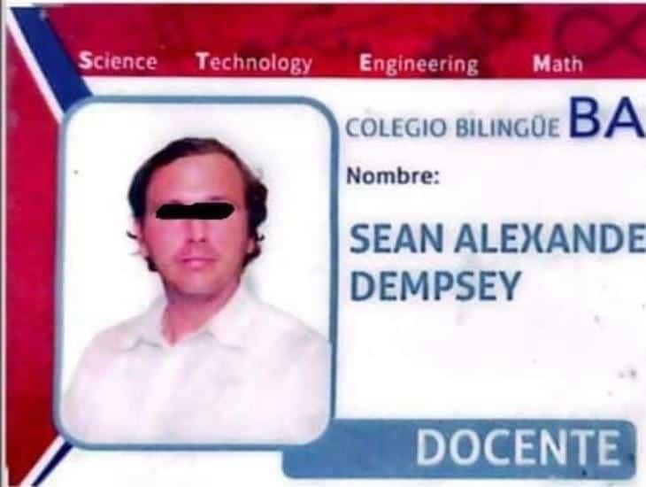 Gracias al Registro Civil en Veracruz se detuvo a Sean Alexander Dempsey