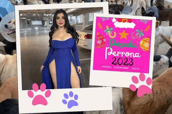 Karely Ruiz en Xalapa, comenta querer venir a la Posada perrona
