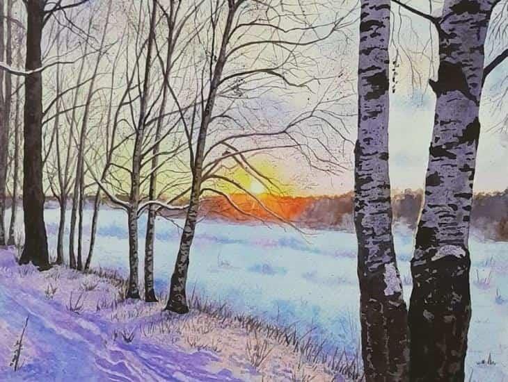 Creando Artistas cierra ciclo escolar con la muestra Watercolor winter