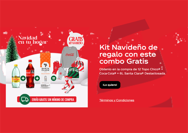 Estas son todas las promociones de Coca Cola por la temporada navideña